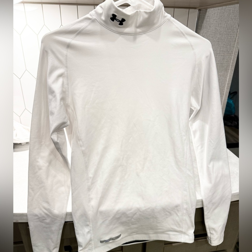 Under Armour ColdGear White Compression Top